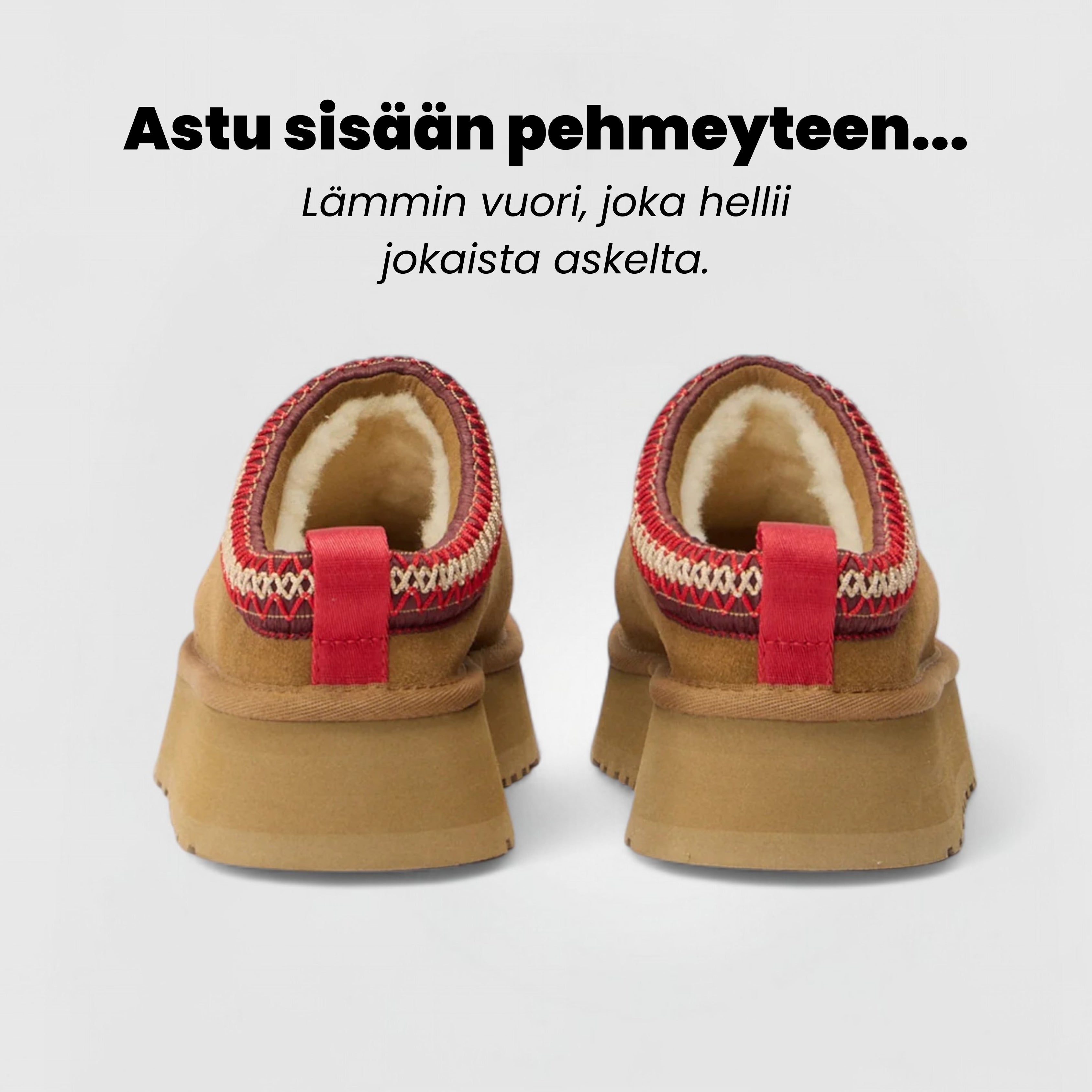 Comfort Slippers — sisä- ja ulkokäyttöön