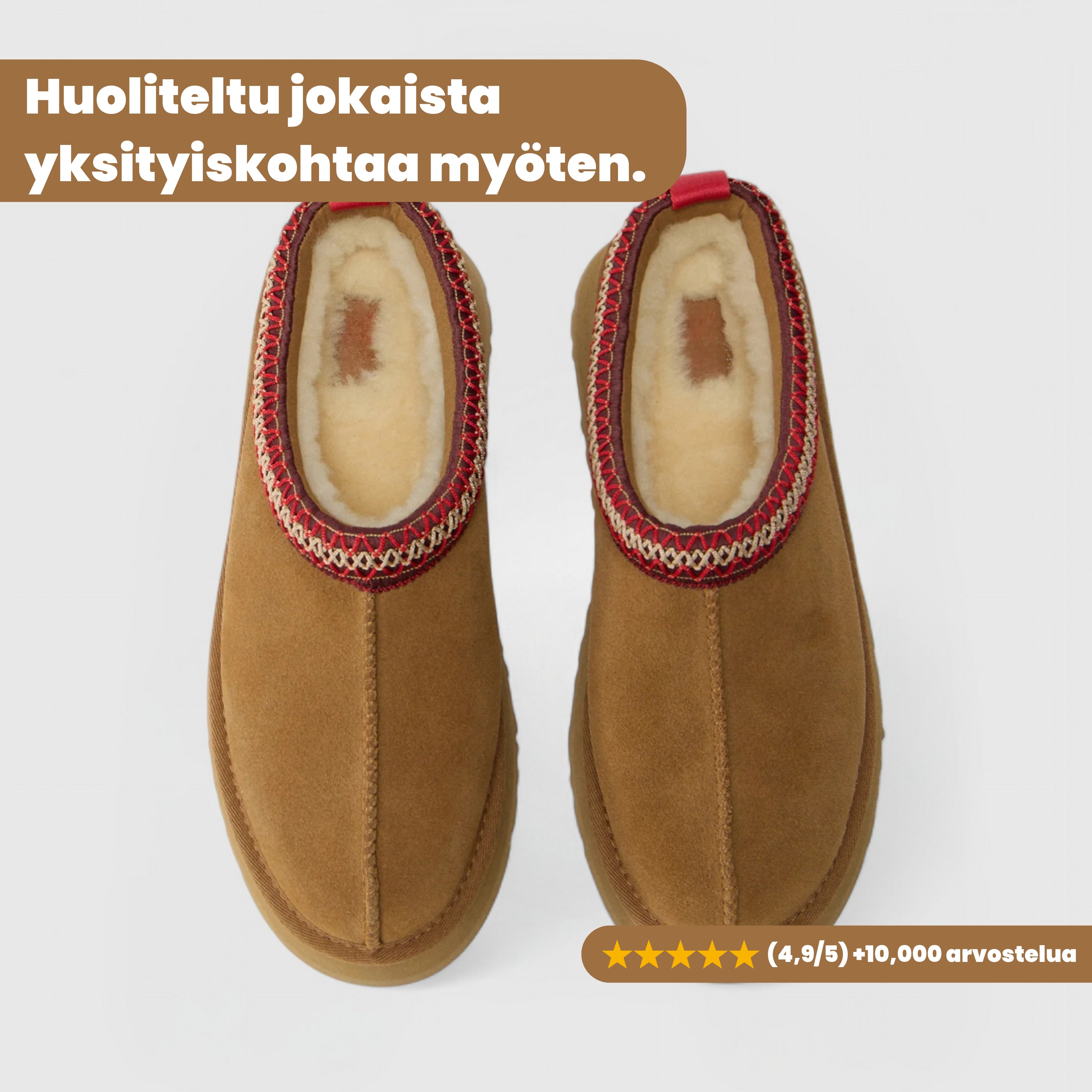 Comfort Slippers — sisä- ja ulkokäyttöön