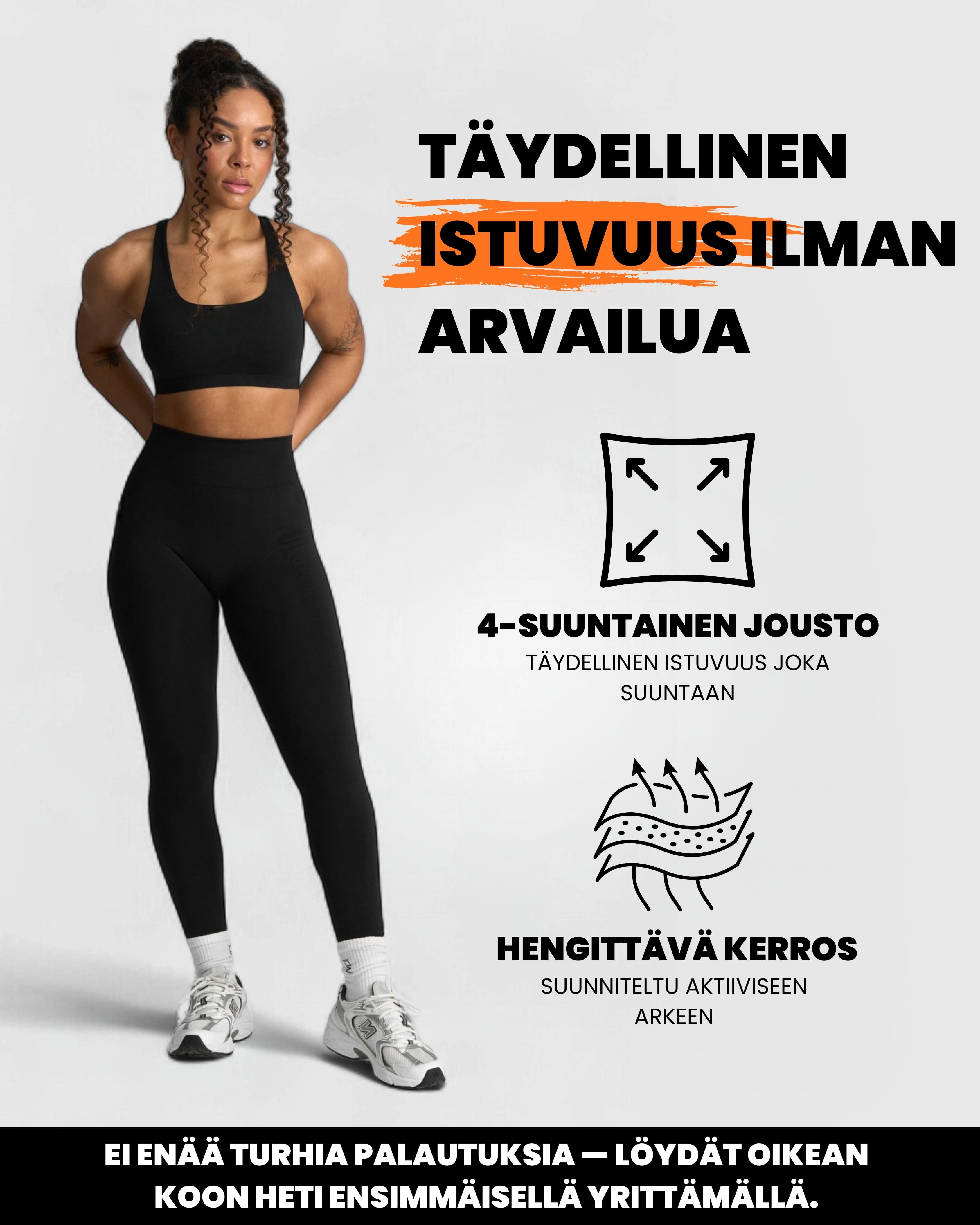 Flexform™ Seamless Leggings – korostaa parhaat puolesi