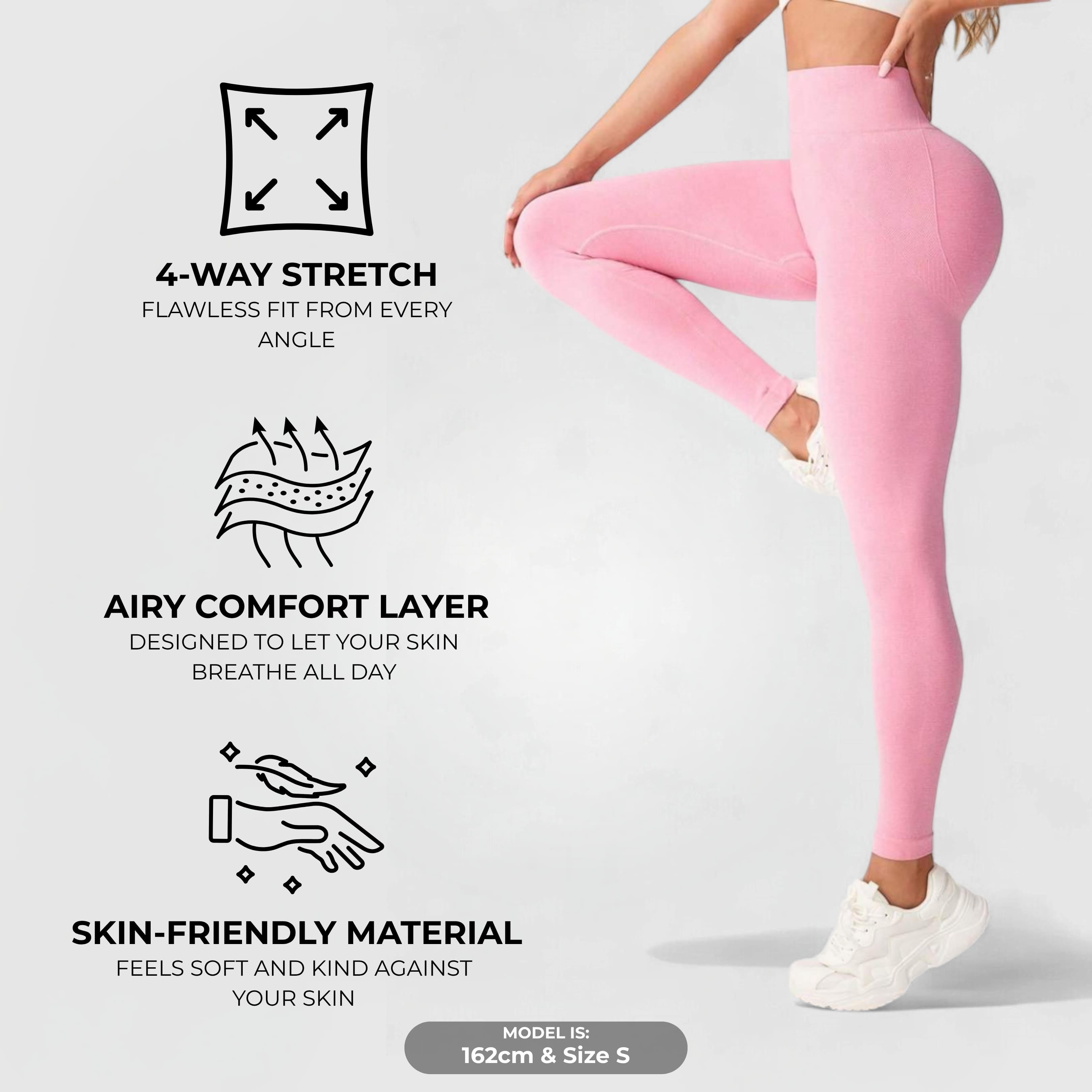 FLEXFORM™ Seamless Leggings - Pink