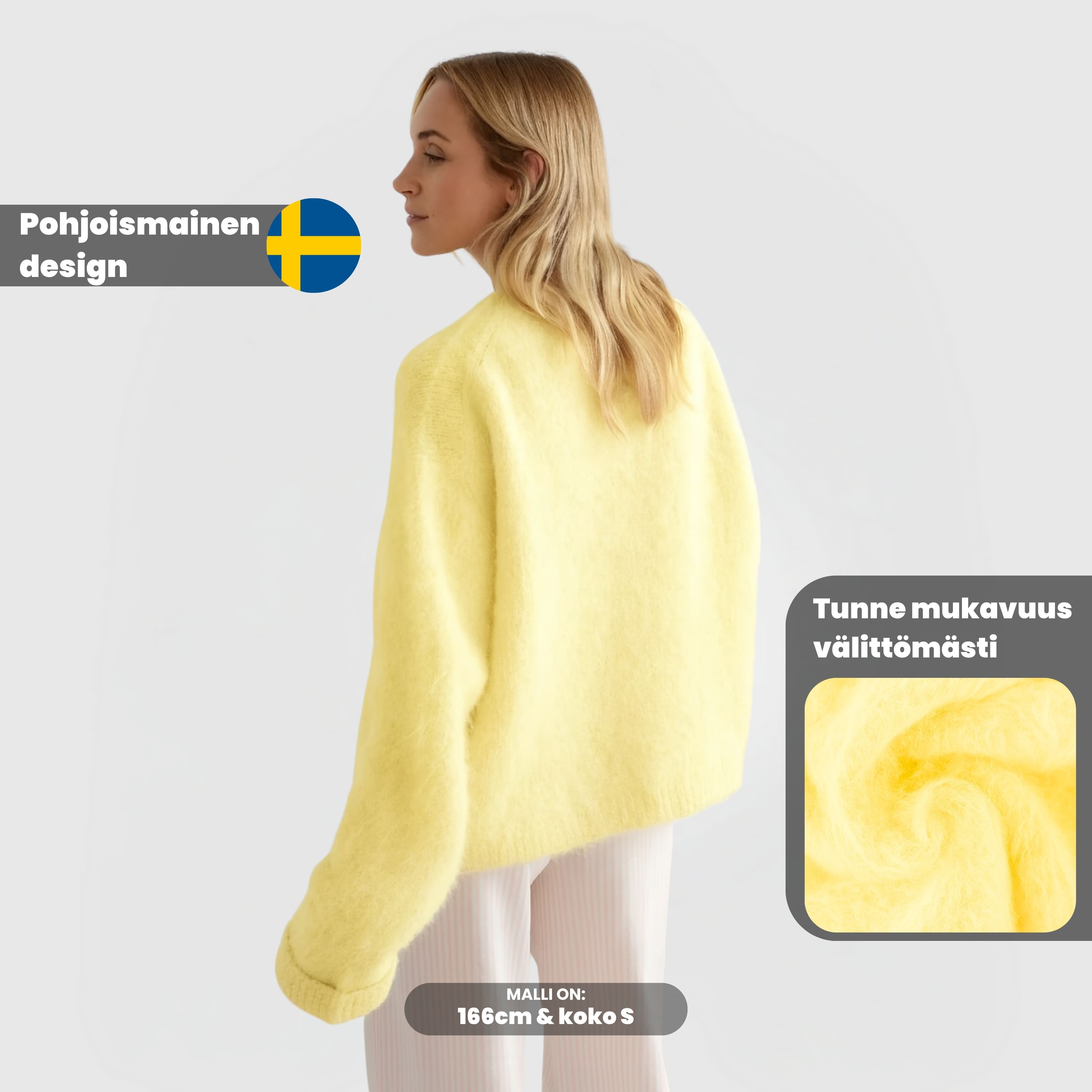 LuxeCloud™ Sweater - Keltainen