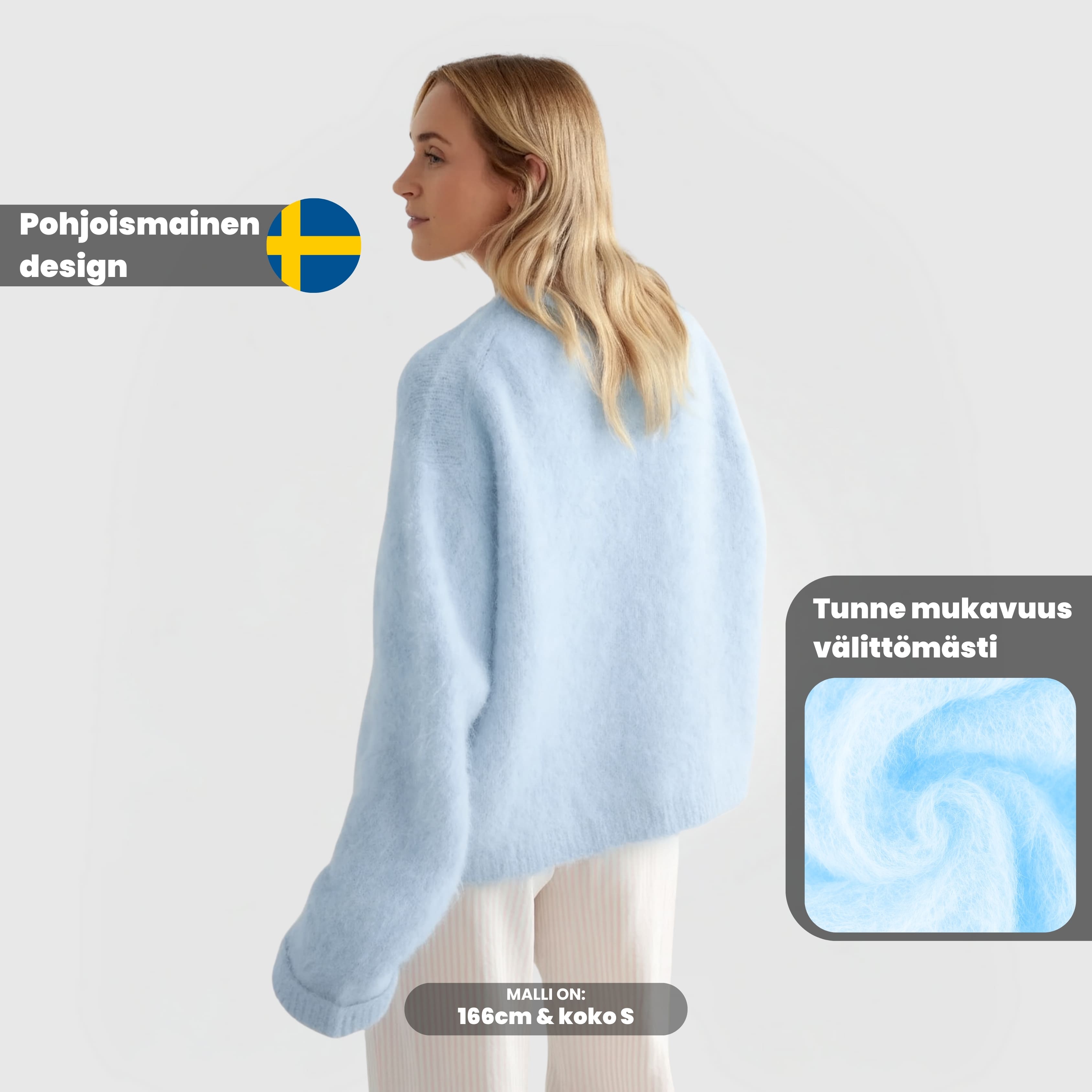 LuxeCloud™ Sweater - Sininen