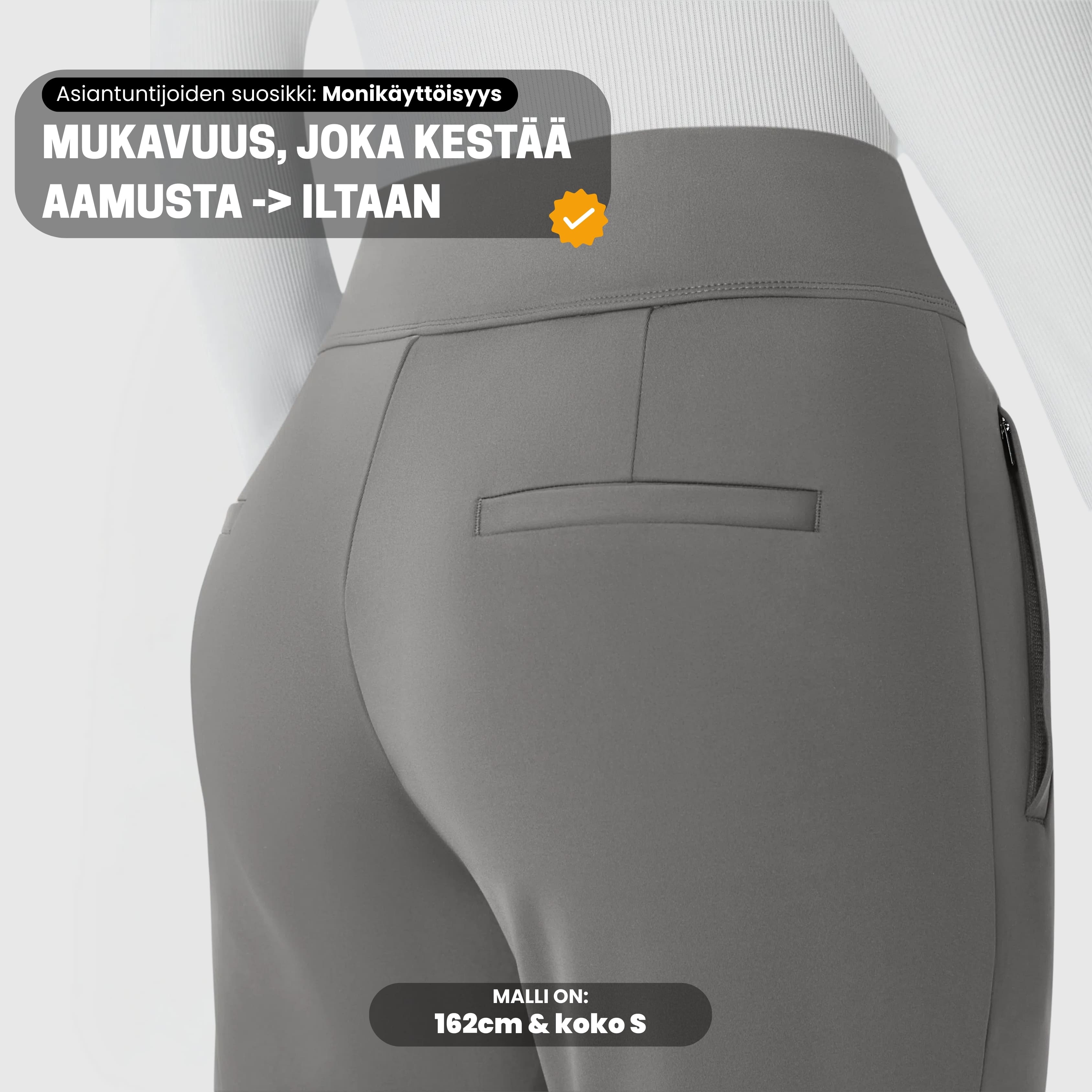 ComfyFlare™ Pants - Harmaa