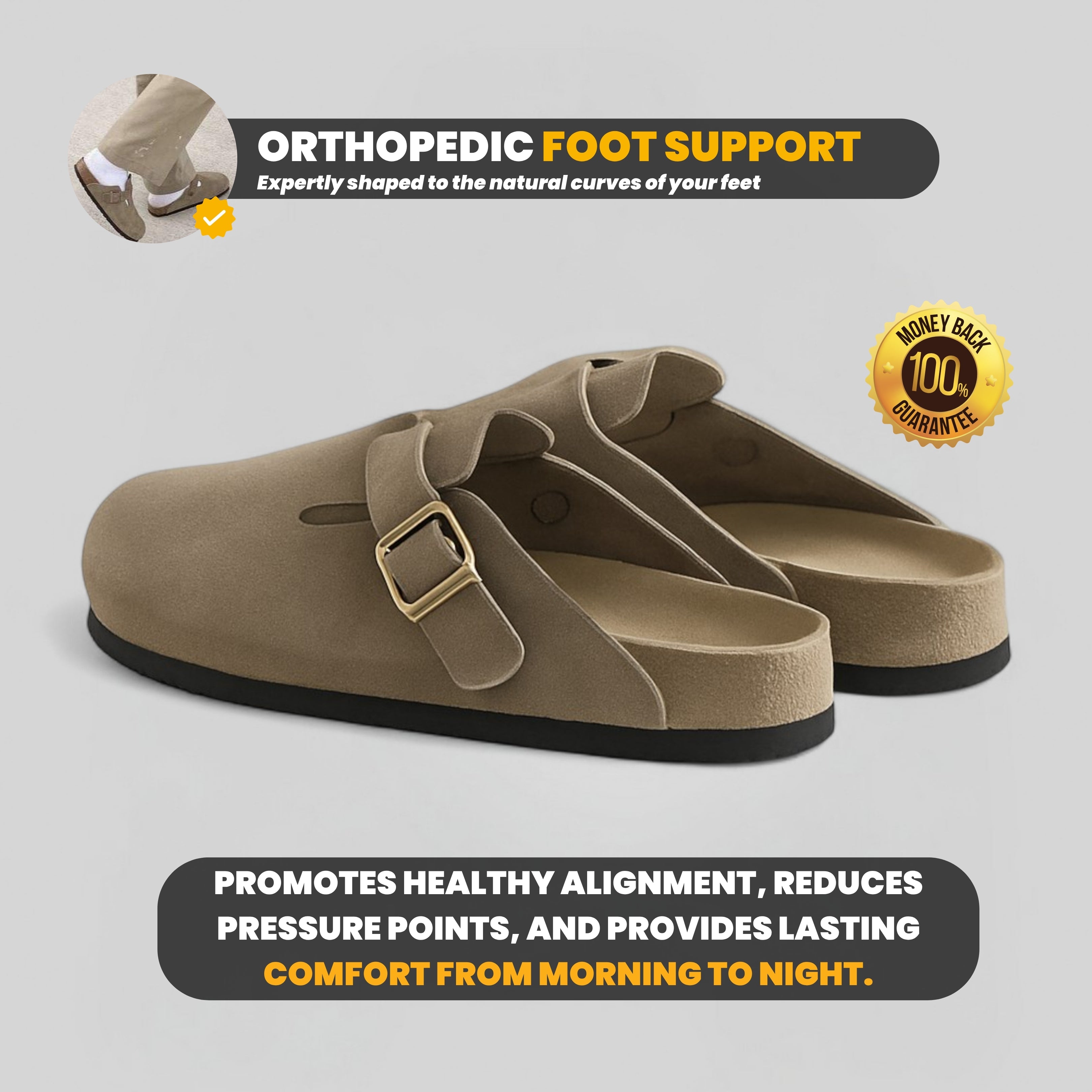 FlexStep Ultra+ Comfort Edition - Stone Taupe