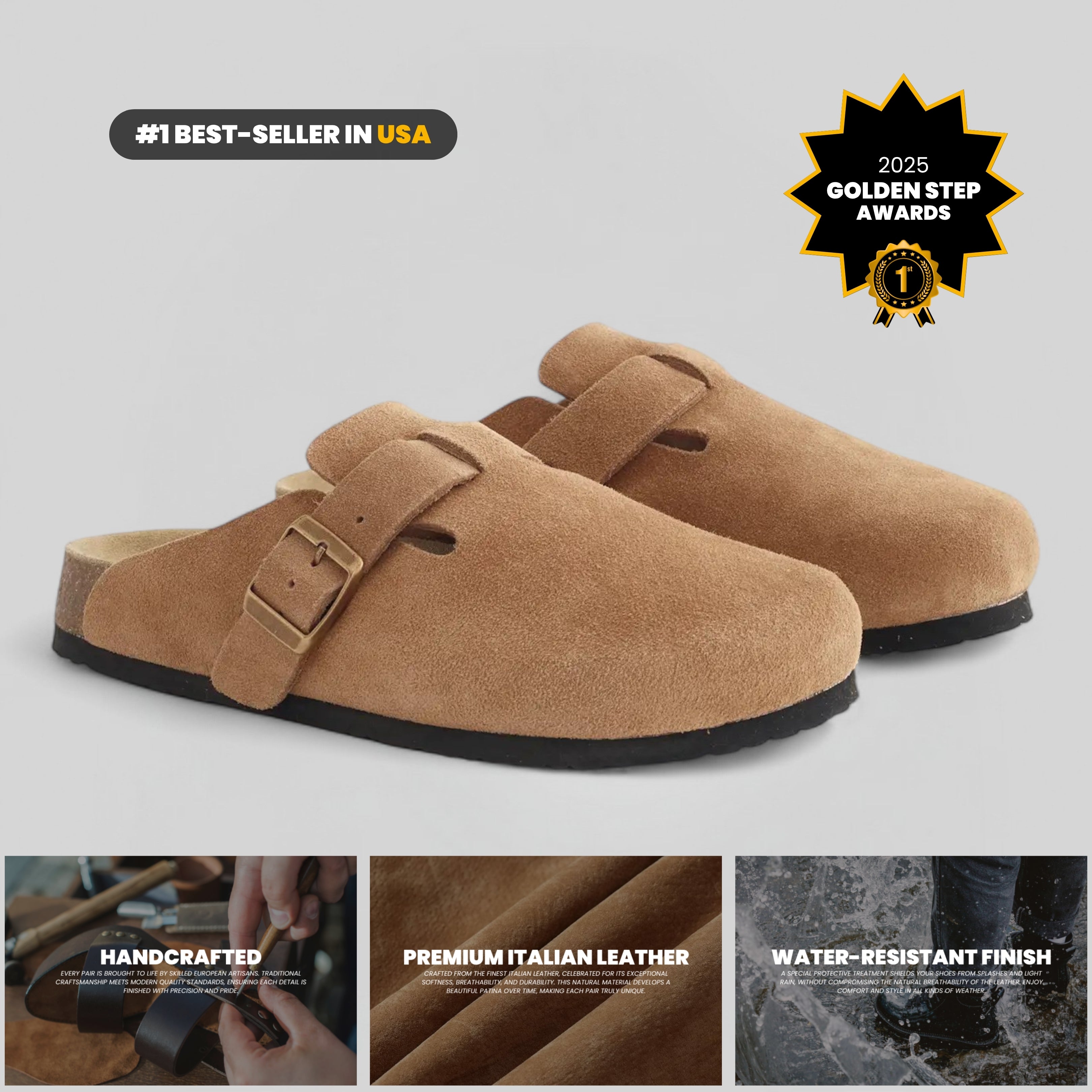 FlexStep Ultra+ Comfort Edition - Sahara Tan