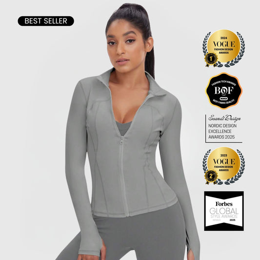 Premium Sportti Takki - Harmaa