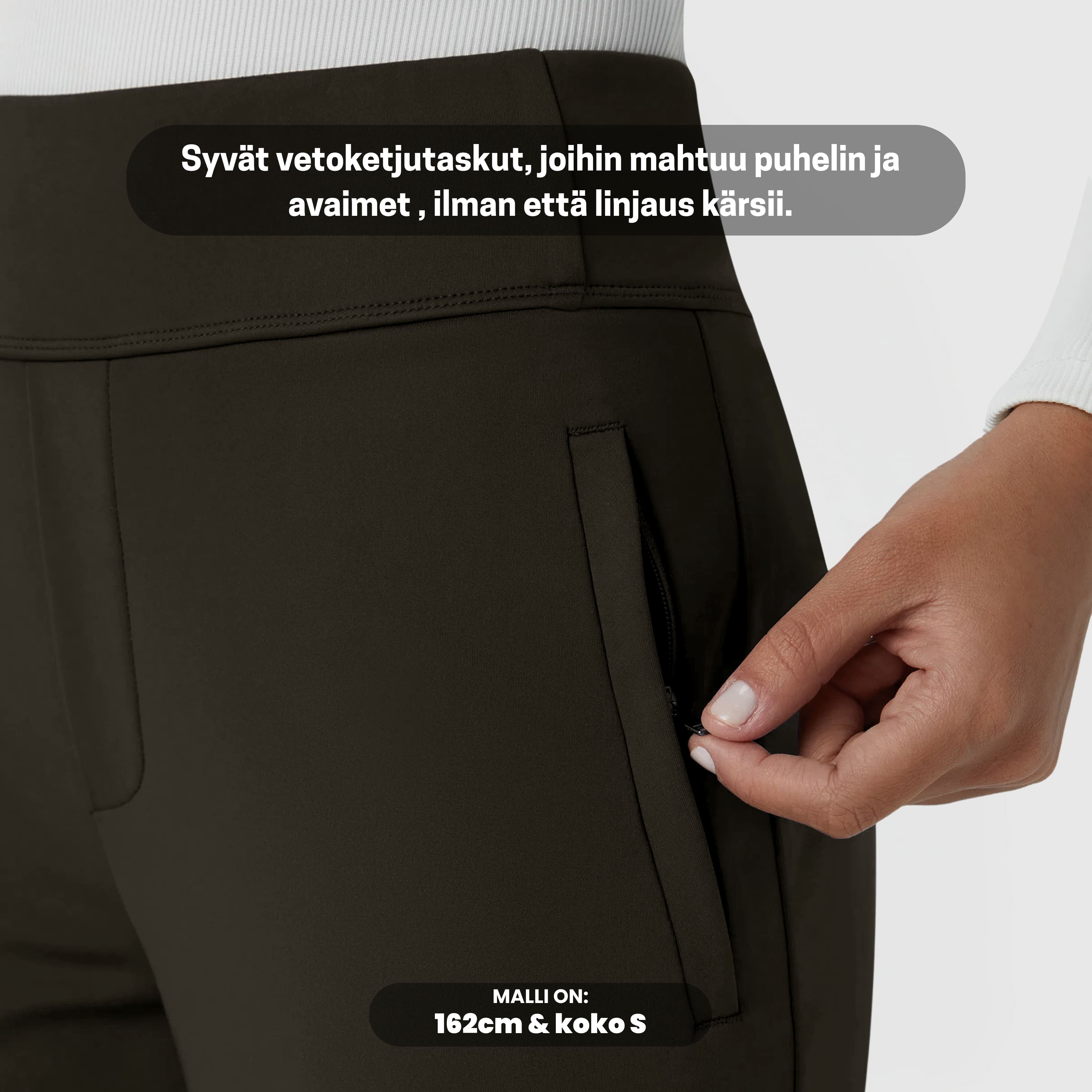 ComfyFlare™ Pants - Musta