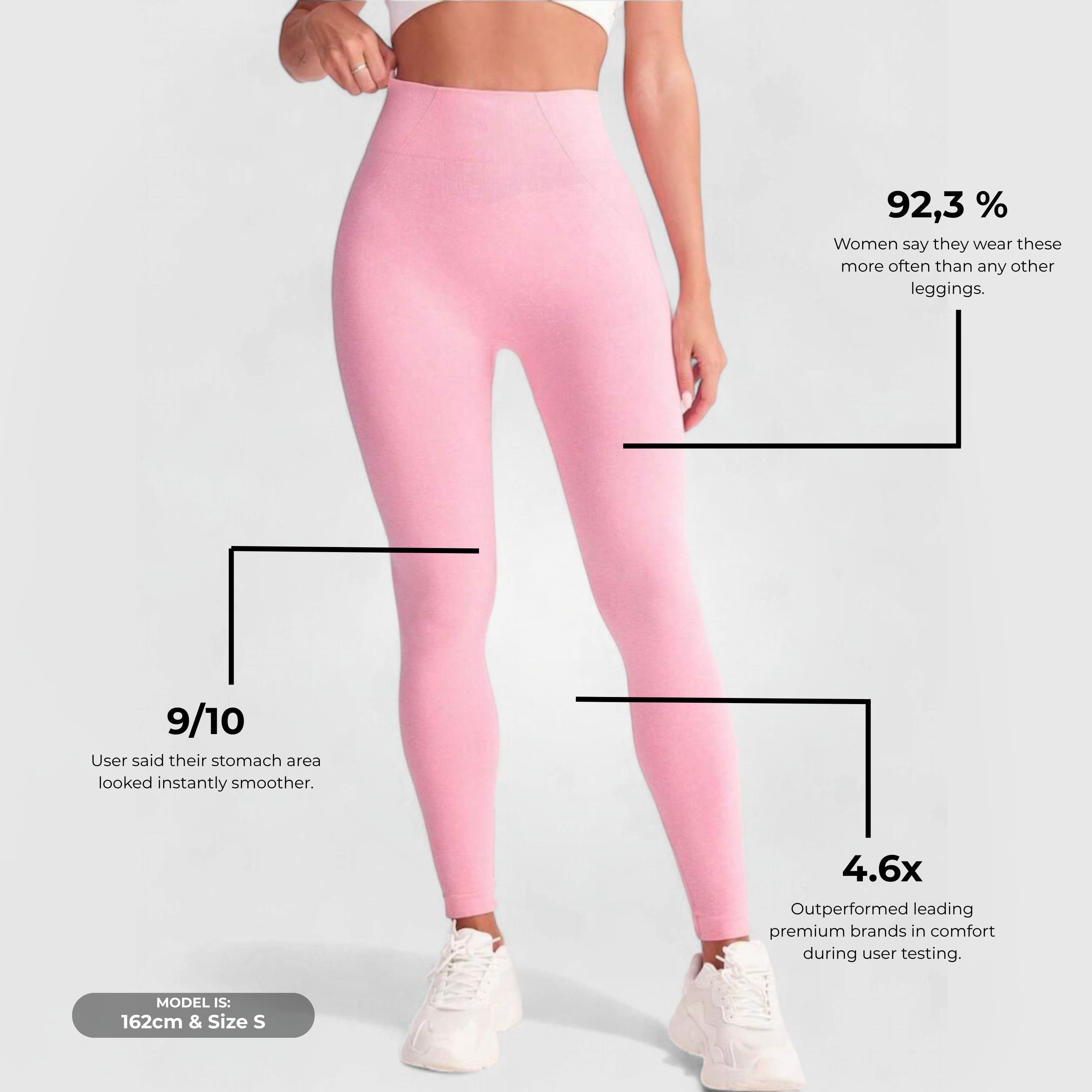 FLEXFORM™ Seamless Leggings - Pink