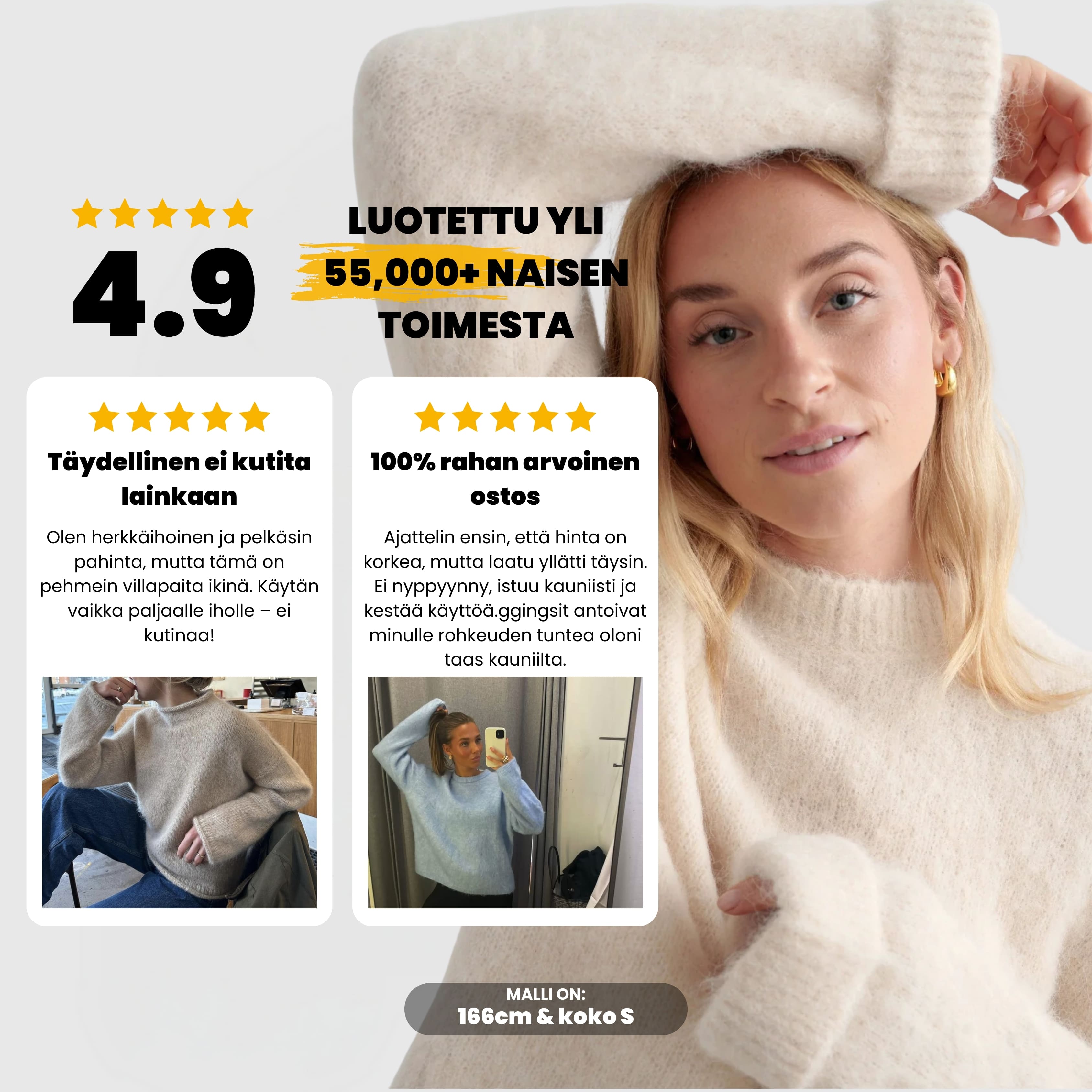 LuxeCloud™ Sweater - Kerma