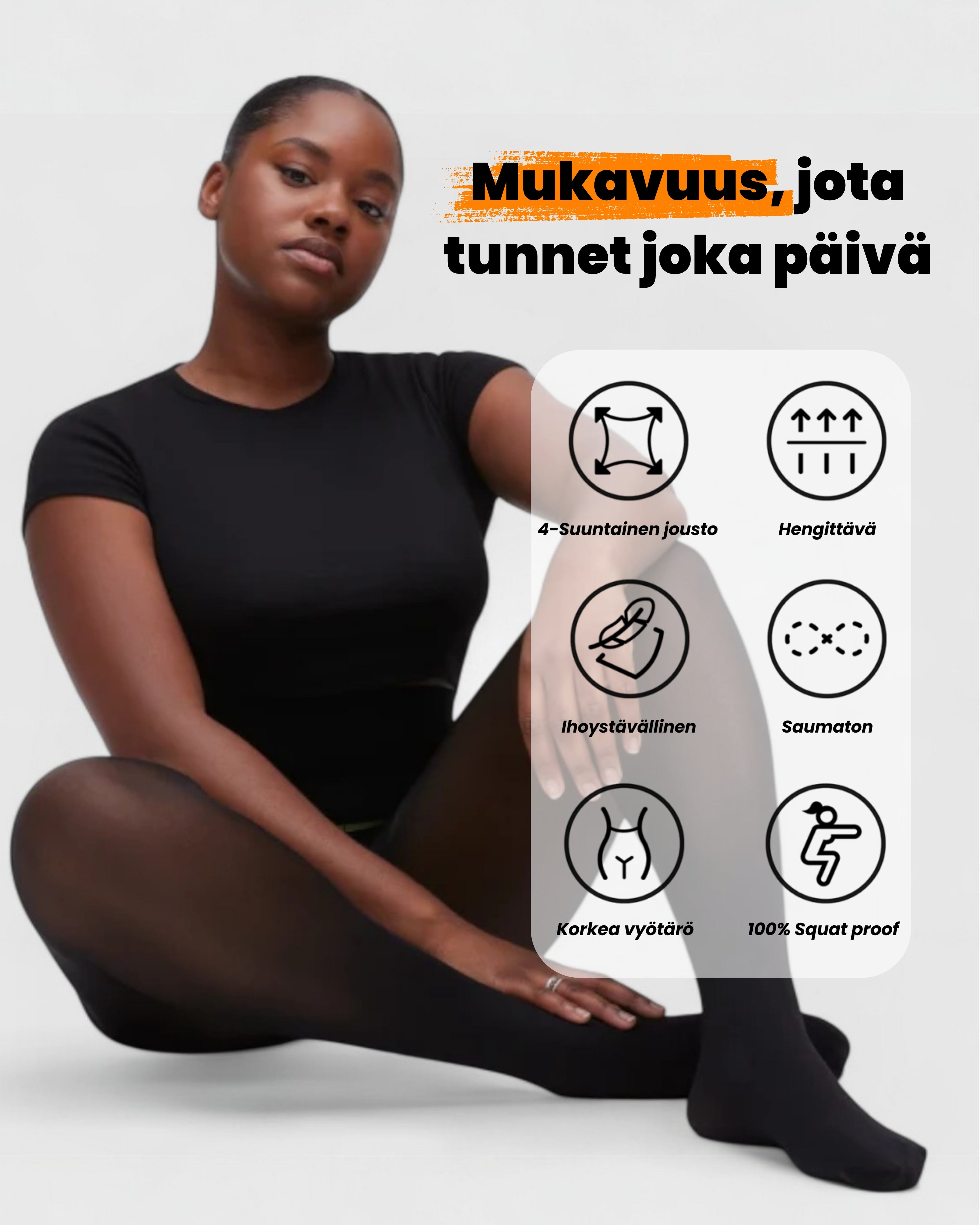 LUMI™ Thermal Tights – lämpöä ilman paksuutta (One Size)