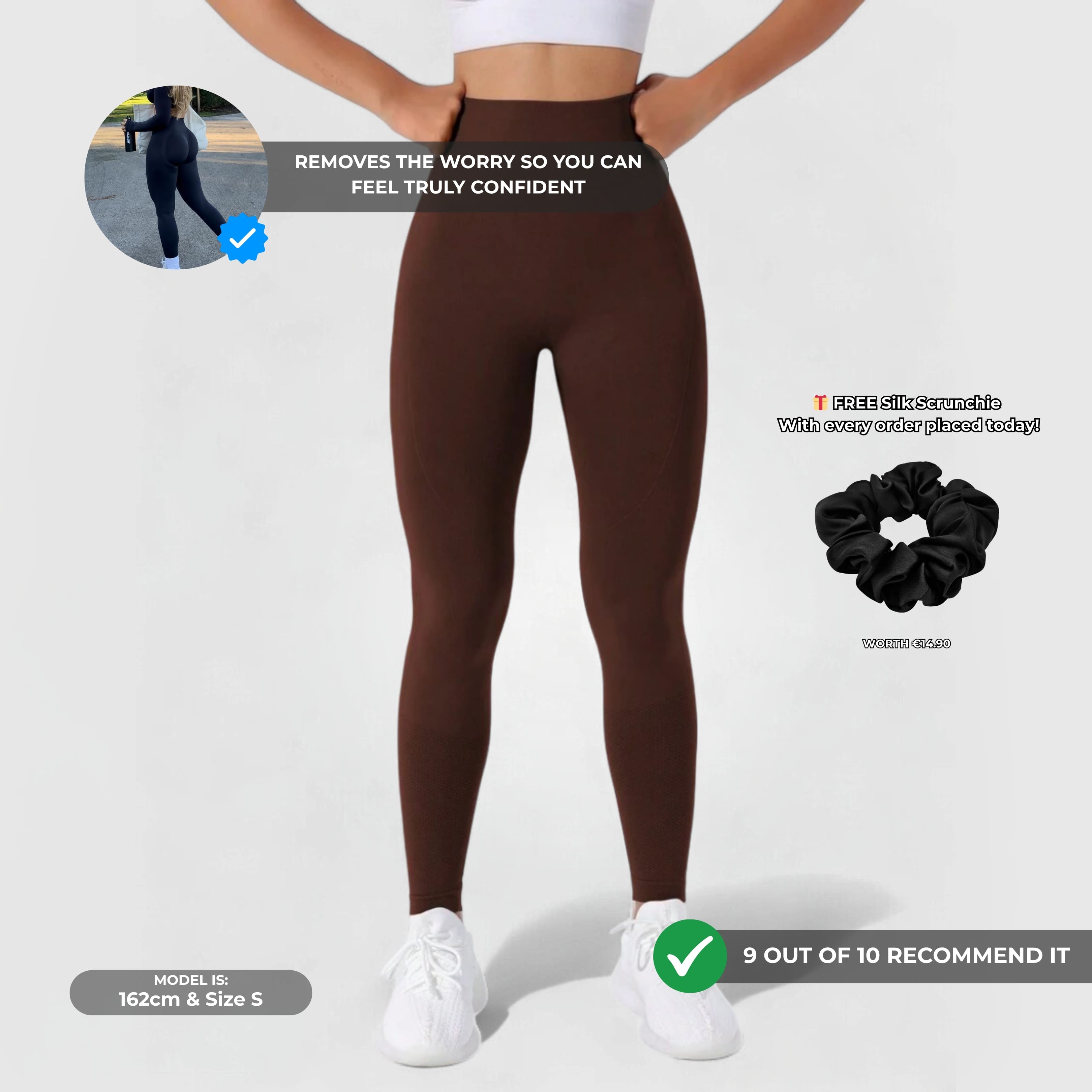 FLEXFORM™ Seamless Leggings - Mocha