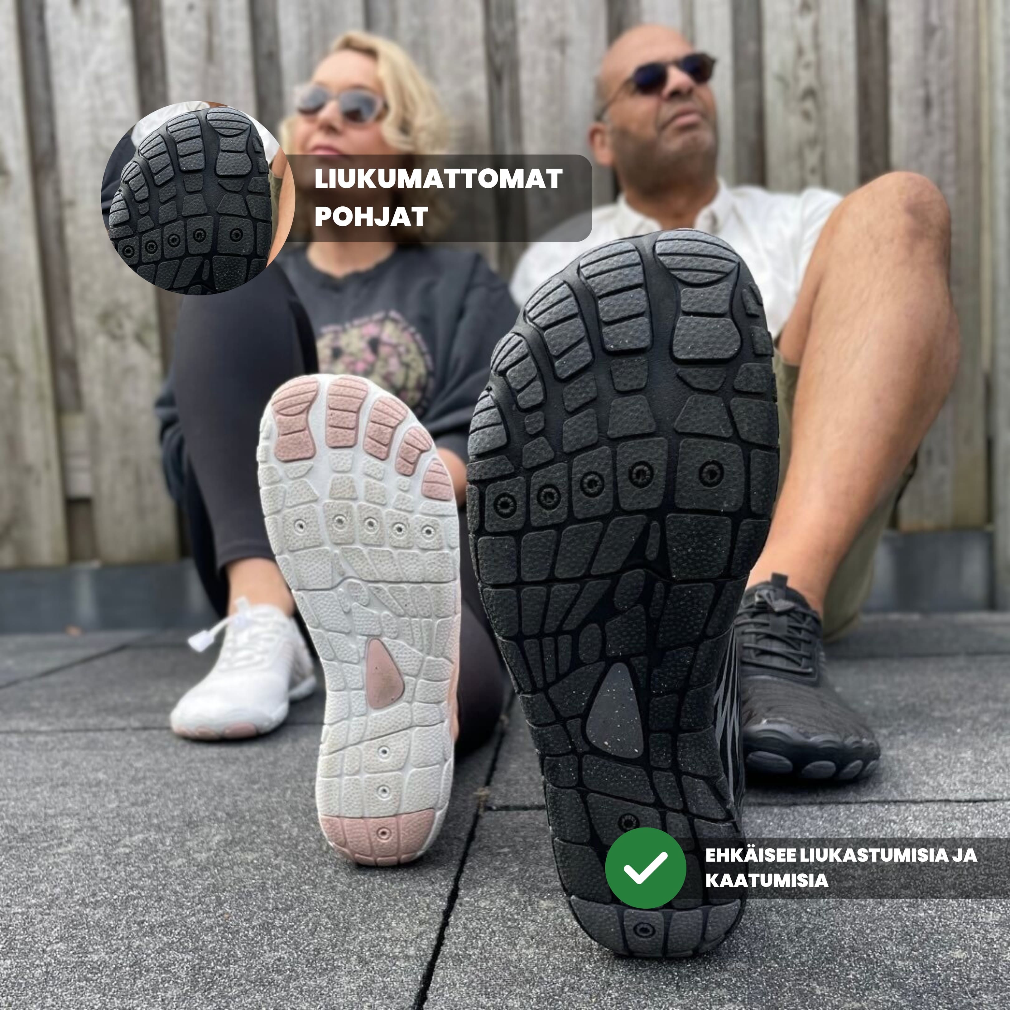 Atelier Pro+ Hyvinvointia tukevat paljasjalkakengät (Unisex)