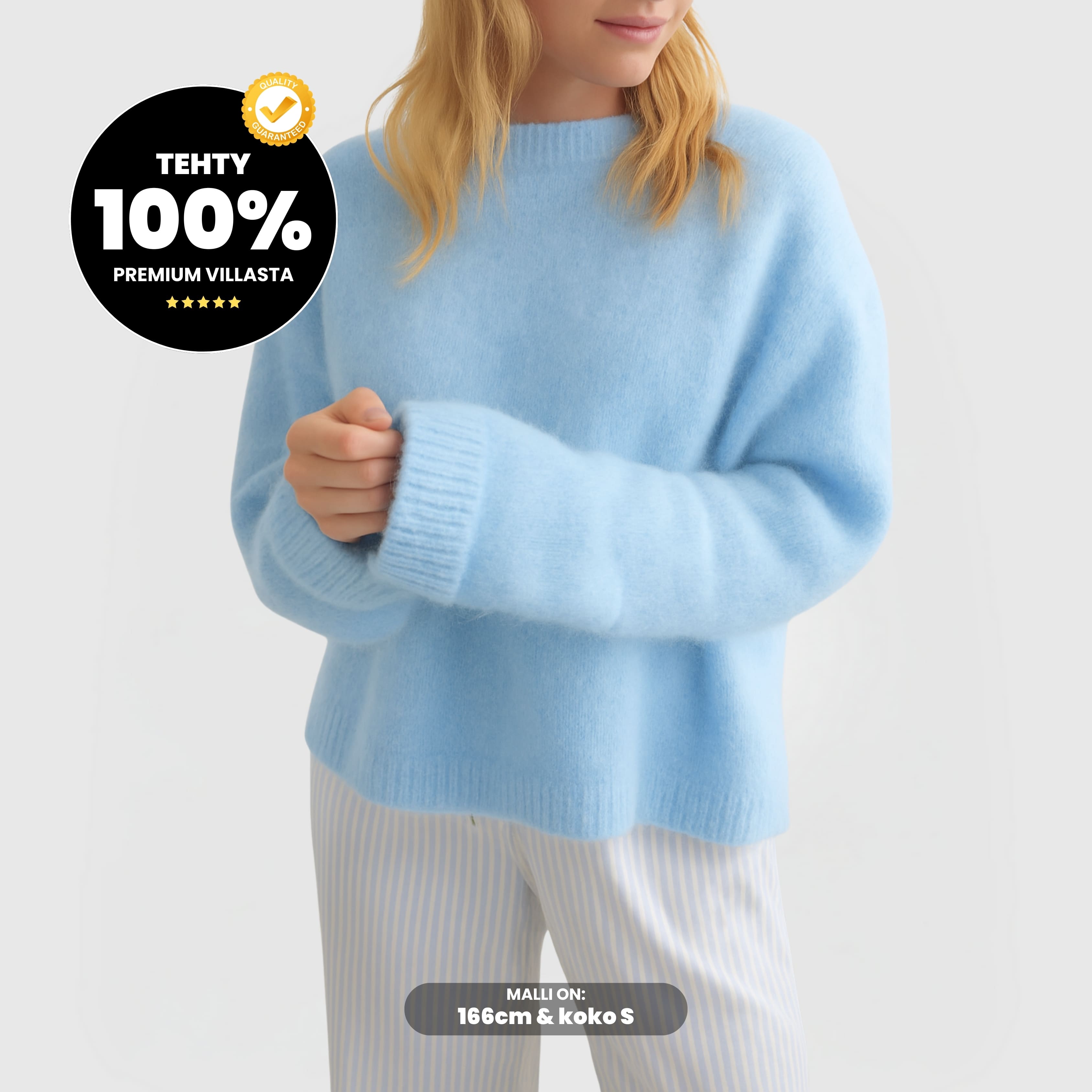 LuxeCloud™ Sweater - Sininen