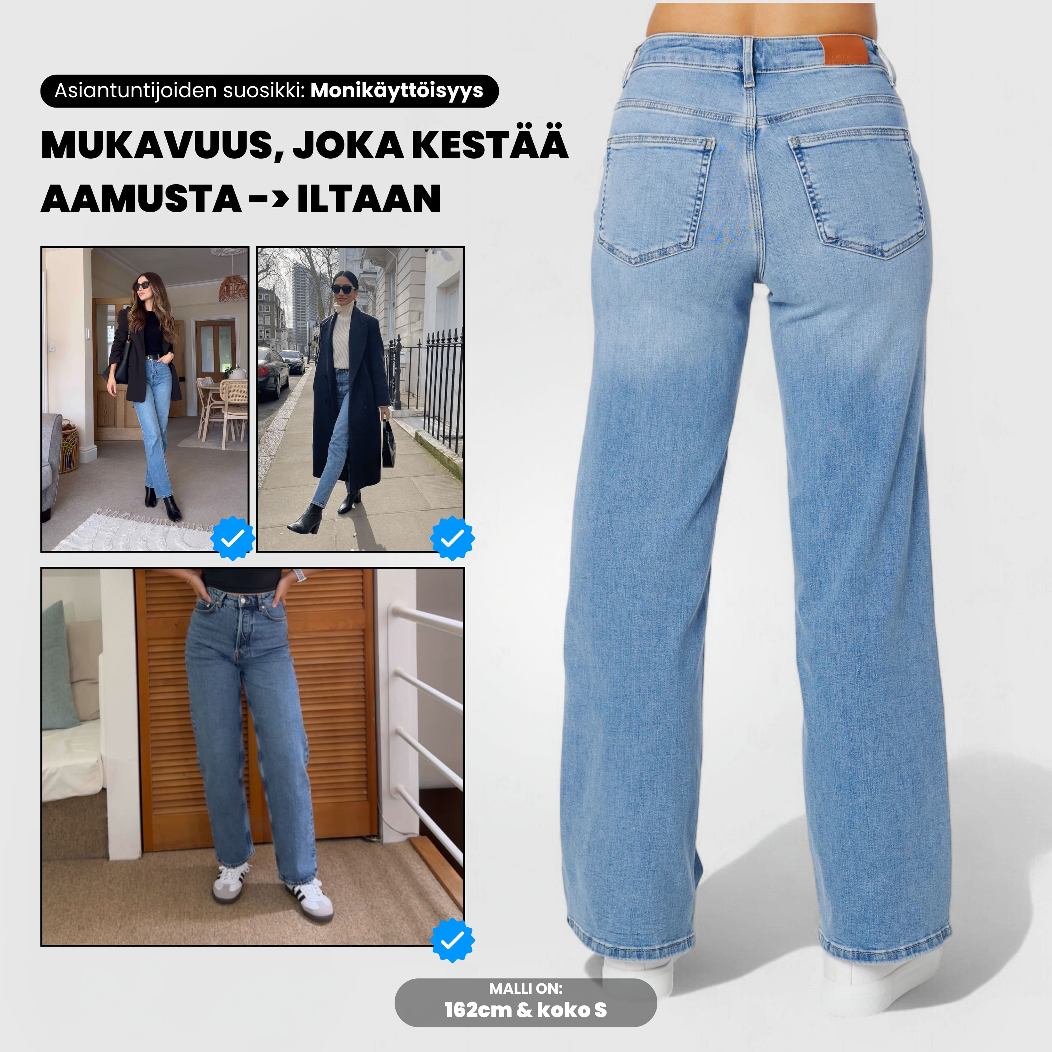 Atelier Curve™ Jeans - Sininen