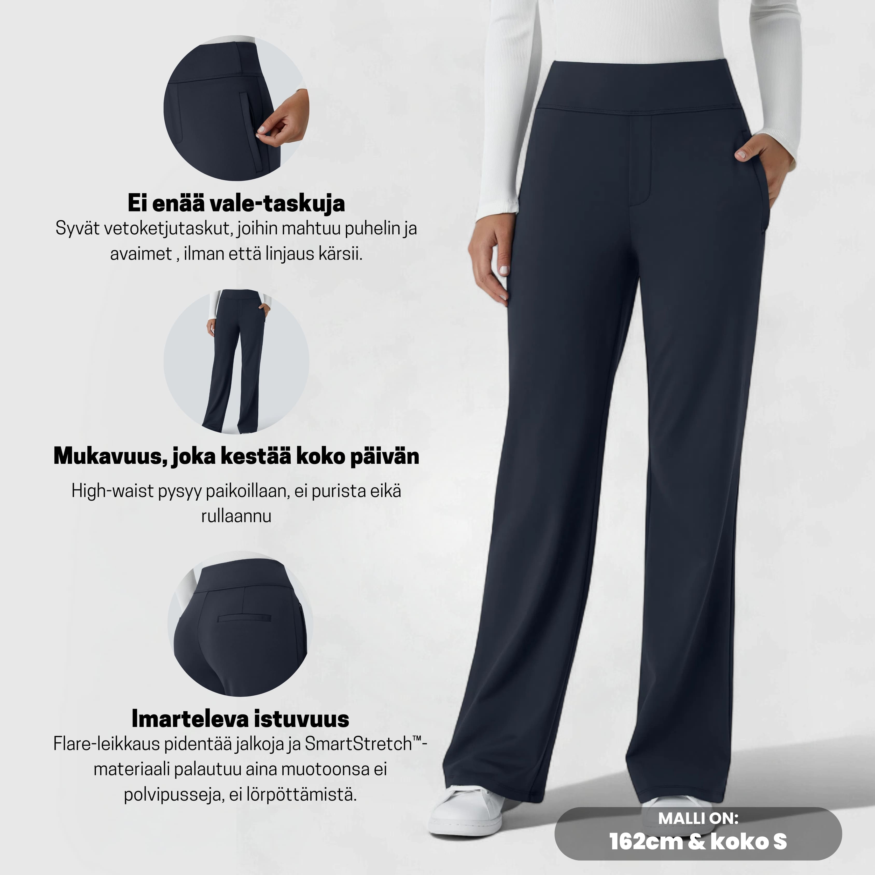 ComfyFlare™ Pants - Sininen