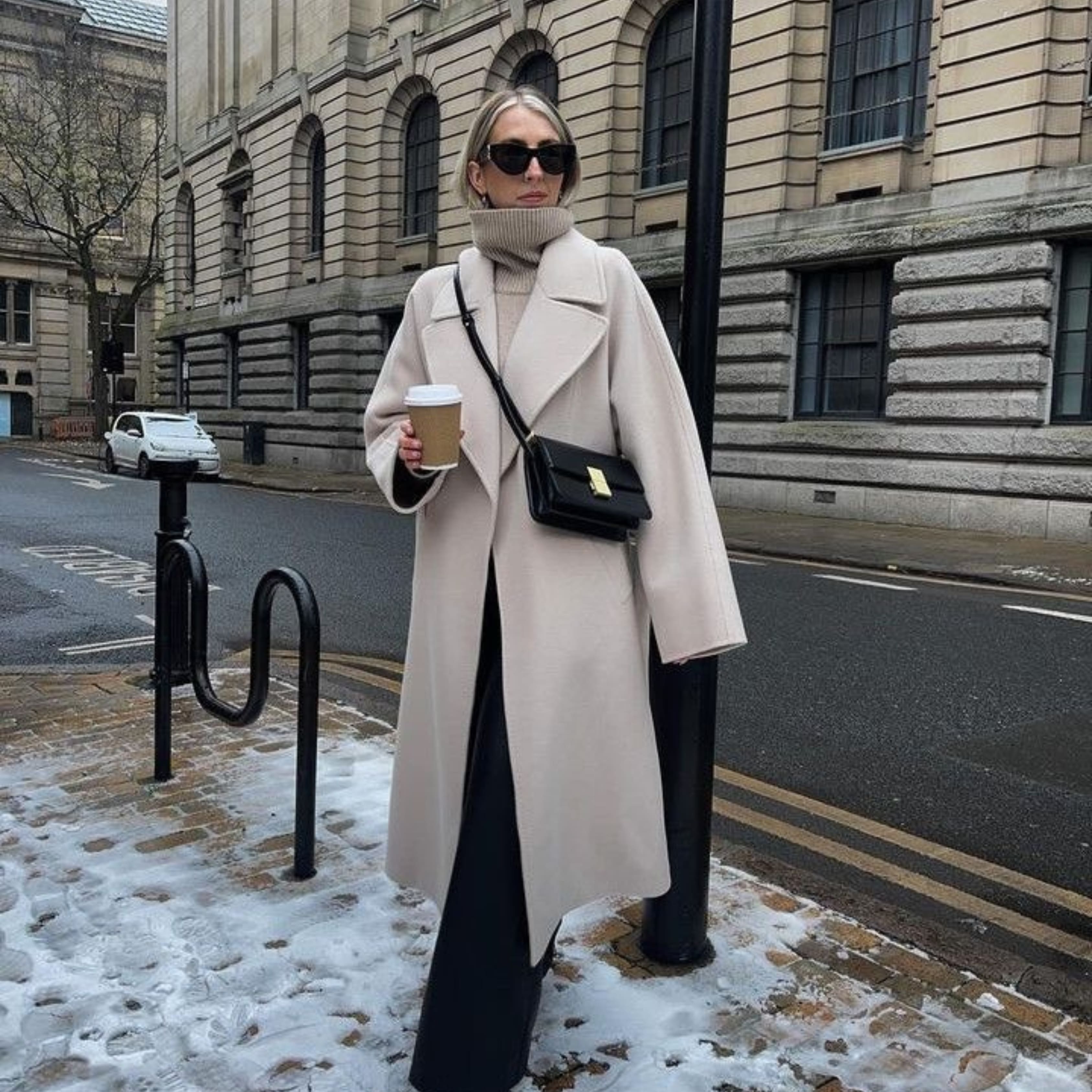 Nordic Elegance™ Coat - Sand