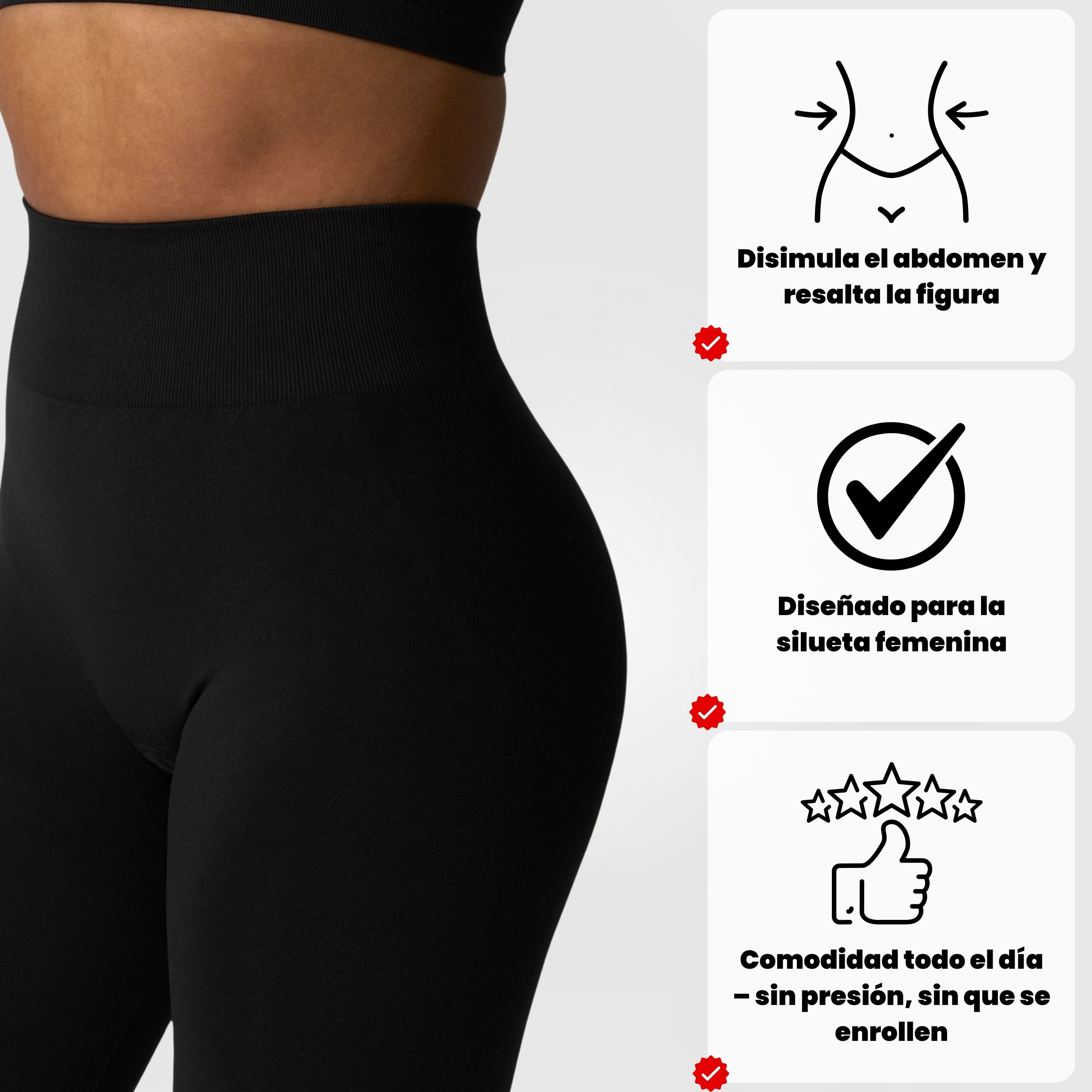 #1 MEJOR EN PRUEBAS │ FLEXFORM™ Seamless Leggings