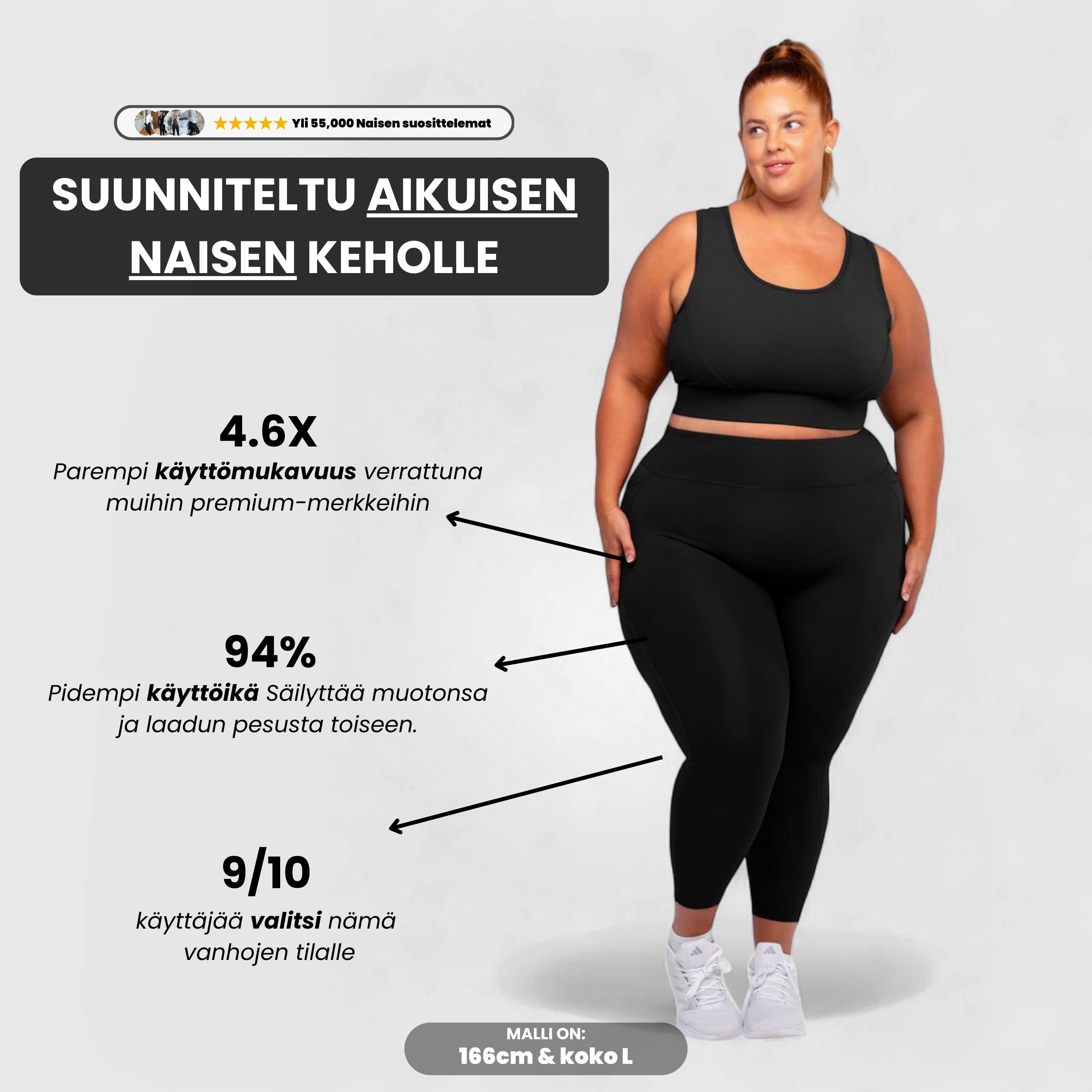 #1 TESTIVOITTAJAT │ FLEXFORM™ Seamless Leggings