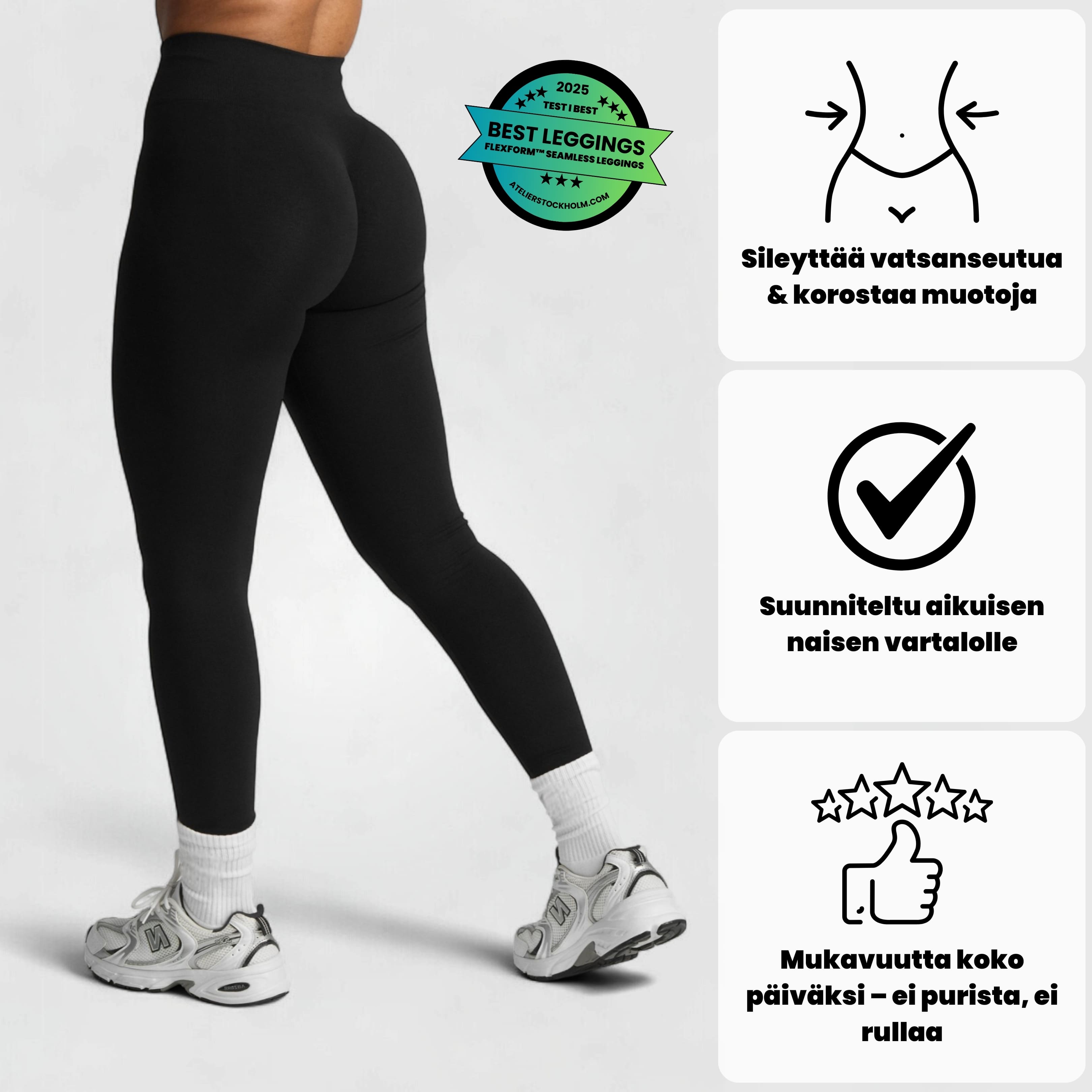 #1 TESTIVOITTAJAT │ FLEXFORM™ Seamless Leggings