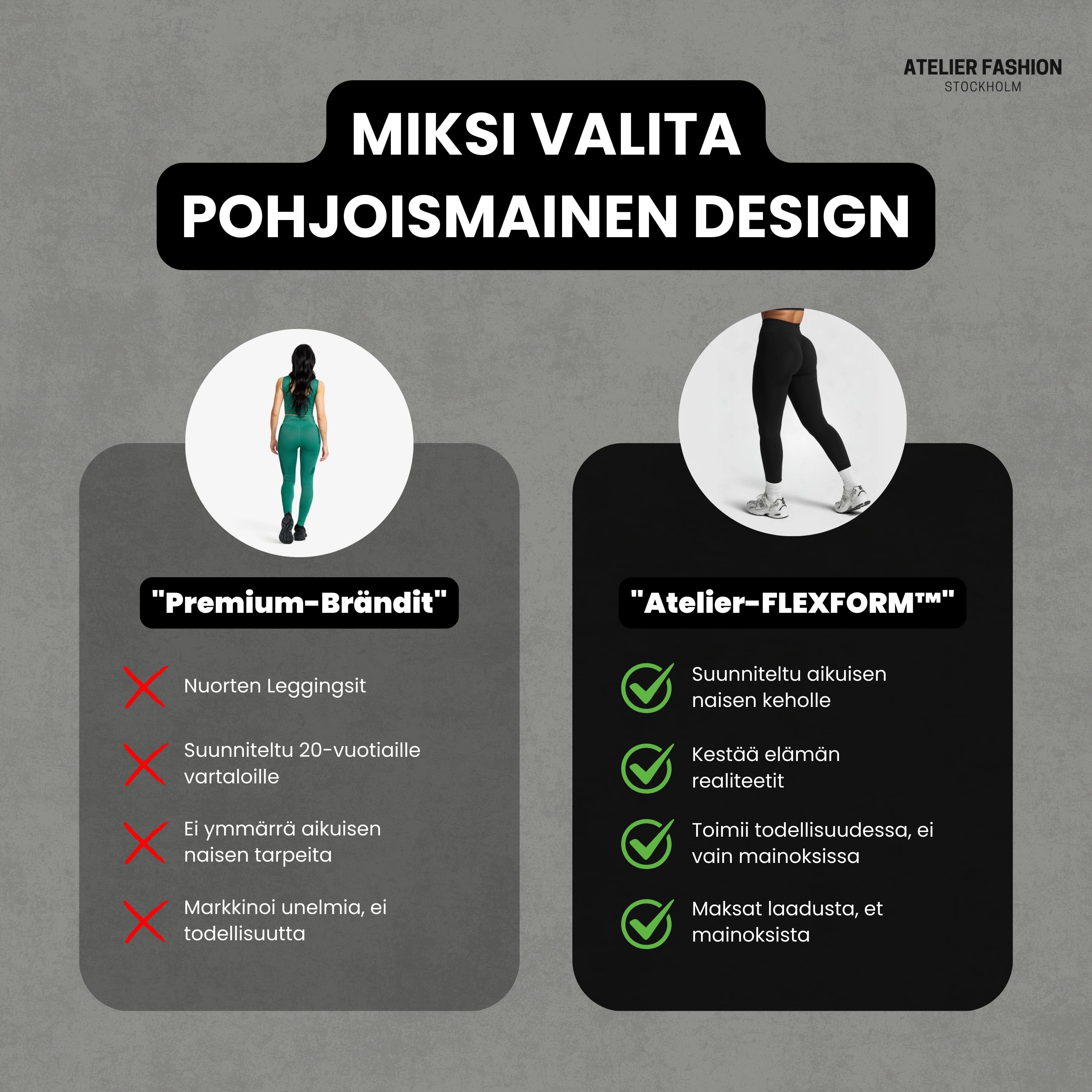 #1 TESTIVOITTAJAT │ FLEXFORM™ Seamless Leggings
